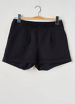 Short taille à pinces taille normale noir NAF NAF femme