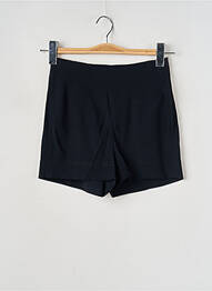 Short taille élastique taille haute noir MOSCHINO femme