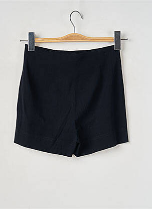 Short taille élastique taille haute noir MOSCHINO femme