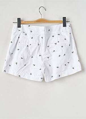 Short taille à pinces taille normale blanc MORGAN femme