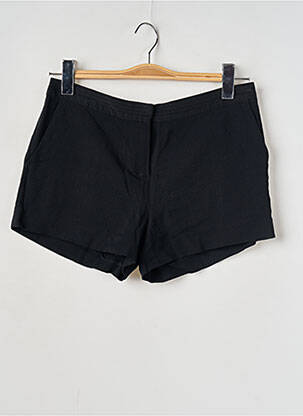 Short fermeture zippée sous rabat avec crochet taille normale noir ATHÉ femme
