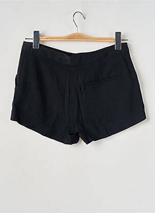 Short fermeture zippée sous rabat avec crochet taille normale noir ATHÉ femme