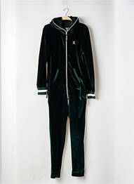 Combi-pantalon poches manches longues vert ONEPIECE femme