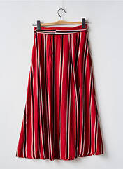 Jupe longue rouge OPULLENCE pour femme seconde vue