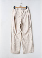 Pantalon large beige GRAIN DE MALICE pour femme seconde vue