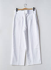 Pantalon large blanc ZARA pour femme seconde vue