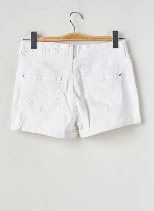 Short tissage denim taille normale blanc PIMKIE femme
