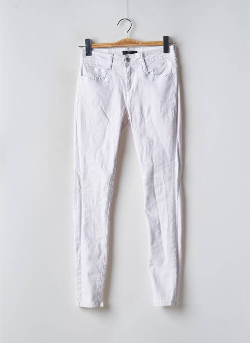 Jeans skinny blanc YESSICA pour femme