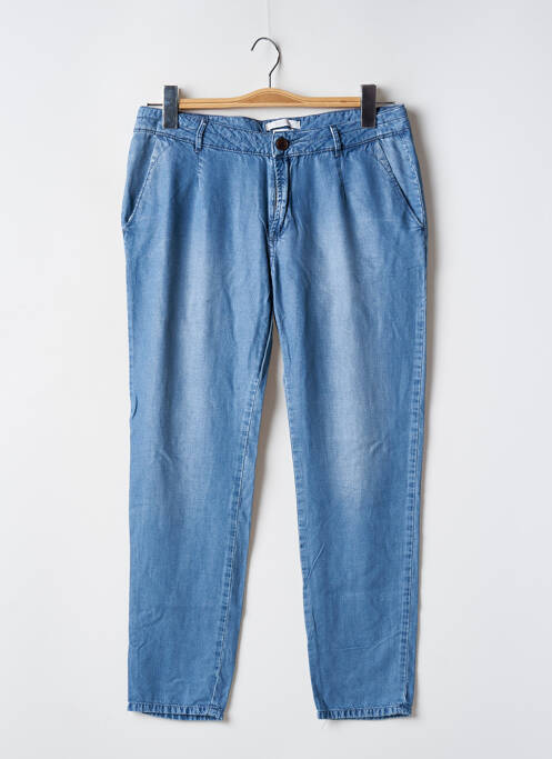 Pantalon chino bleu REIKO pour femme