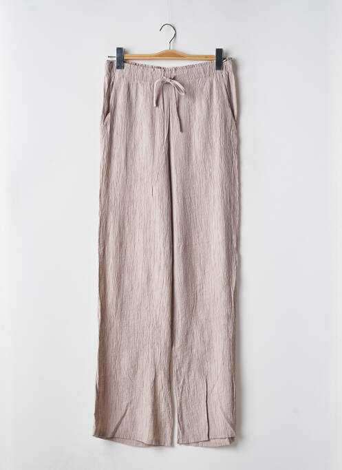 Pantalon large beige ZARA pour femme
