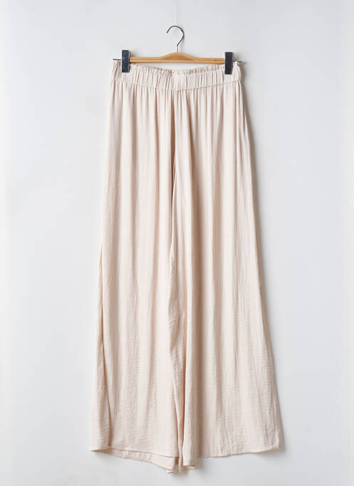Pantalon large beige ZARA pour femme