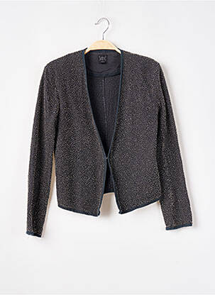 Veste casual coupe cintrée noir SWILDENS femme