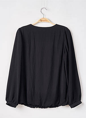 Blouse col rond manches longues noir BEST MOUNTAIN femme