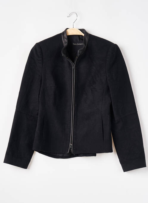 Veste casual col rond noir TARA JARMON femme
