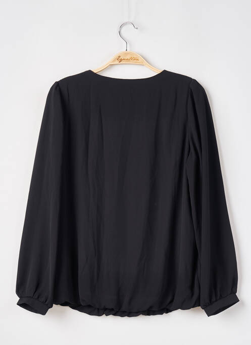 Blouse col rond manches longues noir BEST MOUNTAIN femme