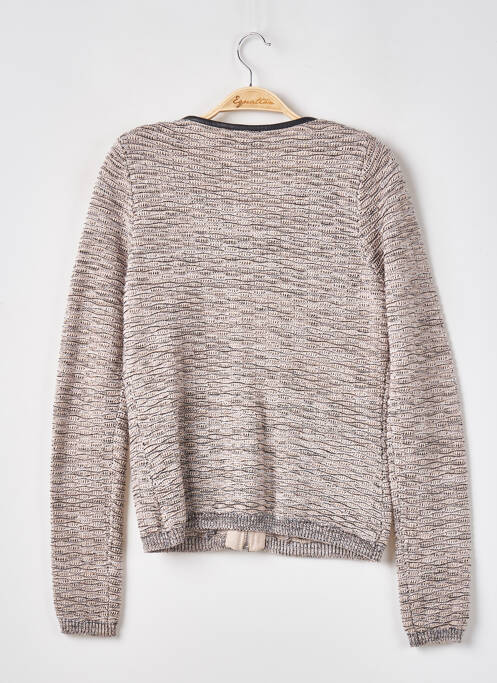 Gilet manches longues beige BERENICE pour femme