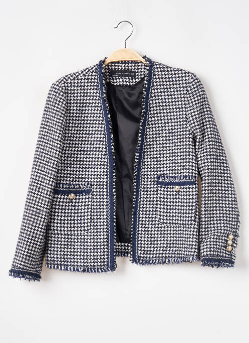 Veste casual bleu ZARA pour femme