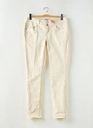 Jeans coupe slim taille basse taille basse beige STREET ONE femme