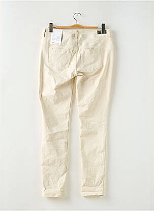 Jeans coupe slim taille basse taille basse beige STREET ONE femme