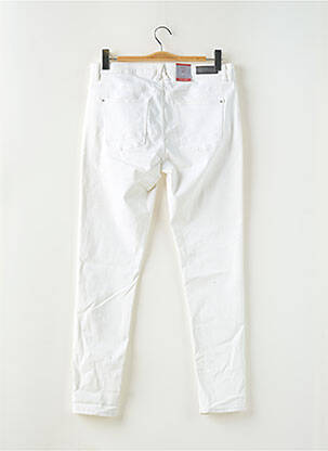 Jeans skinny stretch taille basse blanc ESPRIT femme