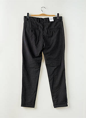 Pantalon chino tissage chiné taille normale noir JACK & JONES homme