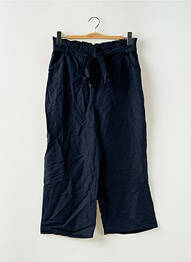 Pantalon 7/8 taille haute taille haute bleu SUPERDRY femme
