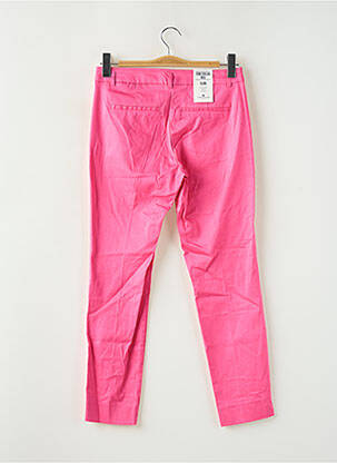 Pantalon chino taille basse taille basse rose TOM TAILOR femme