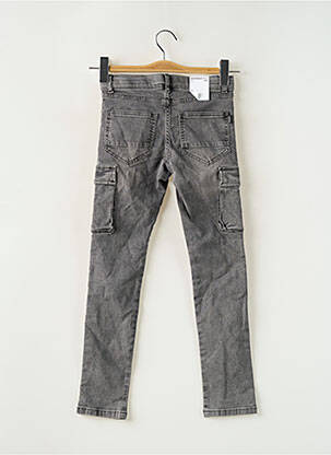 Jeans coupe slim stretch taille ajustable gris NAME IT fille