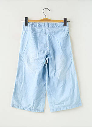 Pantalon large tissage popeline taille ajustable bleu ESPRIT fille