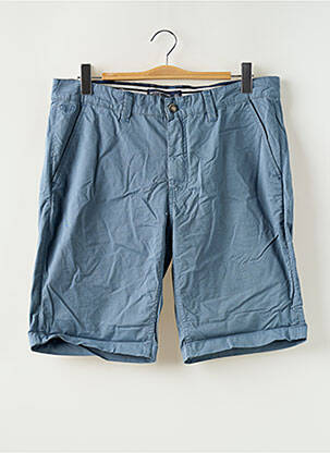 Bermuda stretch taille normale bleu BRUCE & BUTLER  homme