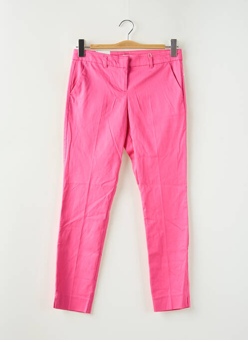 Pantalon chino taille basse taille basse rose TOM TAILOR femme