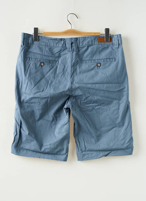Bermuda stretch taille normale bleu BRUCE & BUTLER  homme