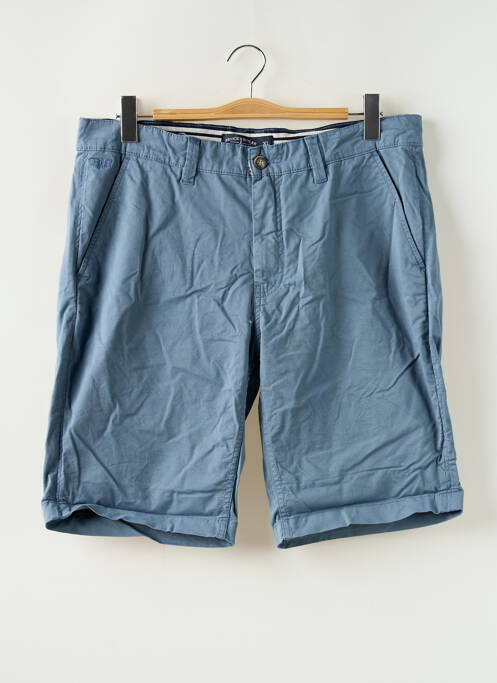 Bermuda bleu BRUCE & BUTLER  pour homme