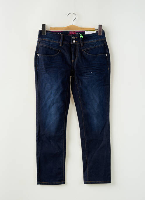 Jeans coupe slim bleu STREET ONE pour femme