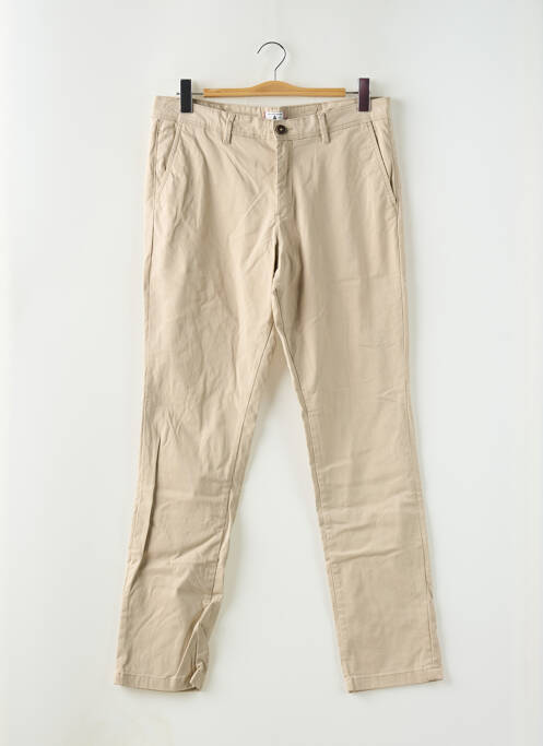 Pantalon chino beige JACK & JONES pour homme