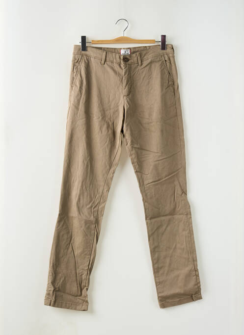 Pantalon chino marron JACK & JONES pour homme