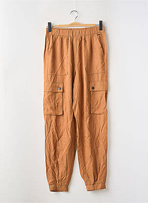 Pantalon cargo taille haute taille haute beige MEXX femme