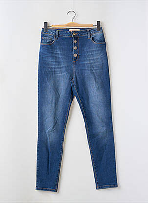 Jeans skinny taille haute taille haute bleu KOCCA femme