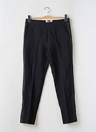 Pantalon 7/8 taille à pinces taille normale noir IRIS MITTENAERE FOR MORGAN femme