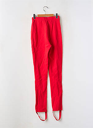 Legging taille haute taille haute rouge MORGAN femme