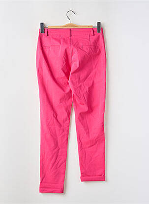 Pantalon 7/8 stretch taille normale rose BELLITA femme