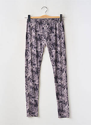 Legging effet matière satinée taille normale gris PIECES femme