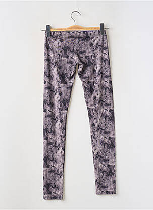 Legging effet matière satinée taille normale gris PIECES femme