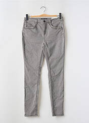 Jeans coupe slim gris STREET ONE pour femme seconde vue
