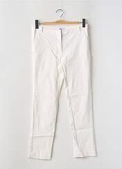 Pantalon slim blanc MNG pour femme seconde vue