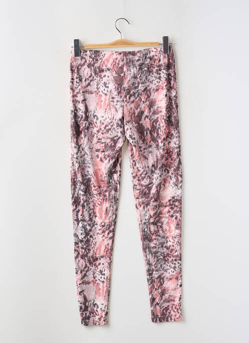 Legging effet matière satinée taille normale rose GET INFECTED femme
