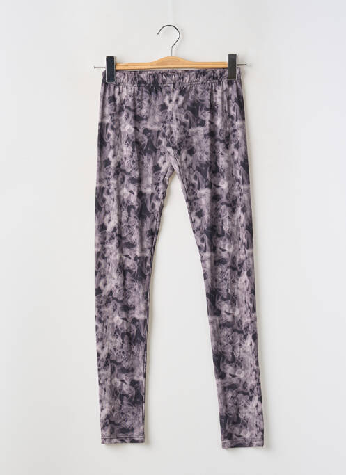 Legging effet matière satinée taille normale gris PIECES femme