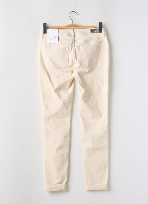Jeans coupe slim beige STREET ONE femme