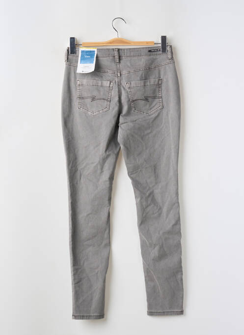 Jeans coupe slim gris STREET ONE pour femme