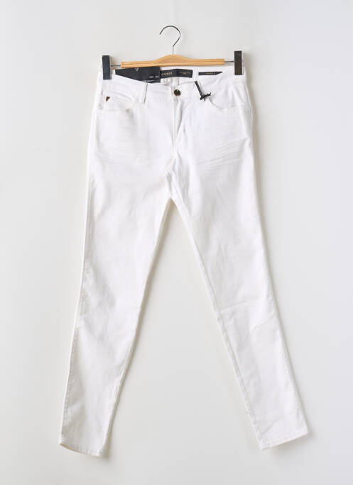 Jeans skinny blanc GUESS pour femme